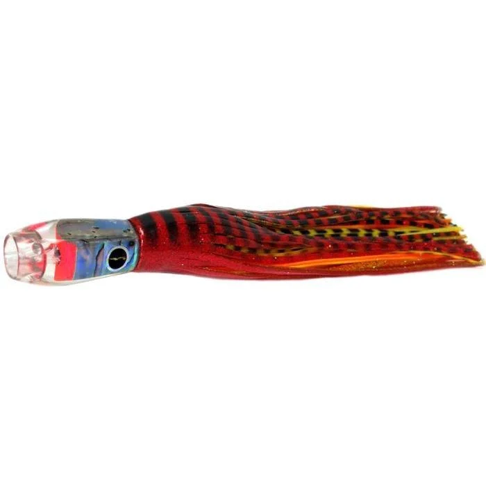 Crankbait with Rattle Lures-Black Bart Pro Jet Light Tackle Lure - Red Tiger/Yellow Tiger