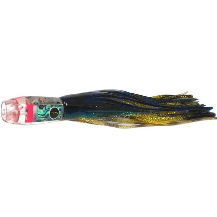 Night Fishing Lures-Black Bart Pro Jet Light Tackle Lure - Yellowfin/Silver Gold Black