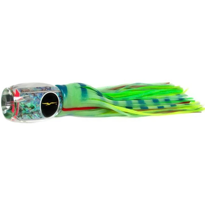 Bright Flash Lures-Black Bart Puerto Rico Prowler Heavy Tackle Lure - Glow/Green Chartreuse