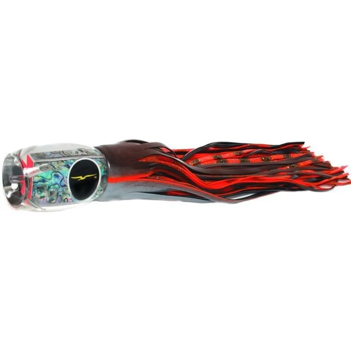 Realistic Action Lures-Black Bart Puerto Rico Prowler Heavy Tackle Lure - Petro/Orange