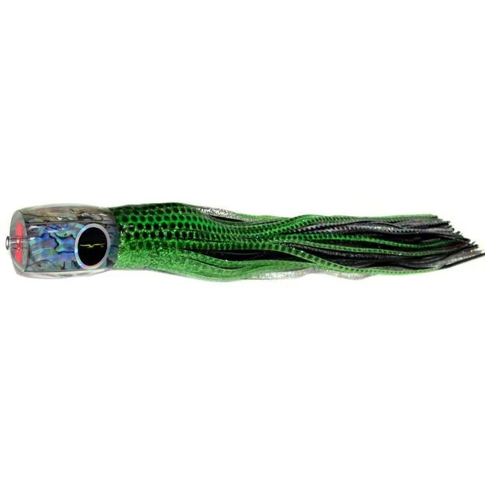 Wide Action Lures-Black Bart Striper Candy Medium Heavy Tackle Lure - Green Dot/Black Dot