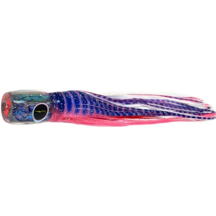 Bright Color Lures-Black Bart Striper Candy Medium Heavy Tackle Lure - Pink Tiger/White