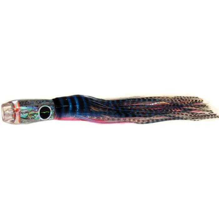 Lifelike Lures-Black Bart Super ProJet Medium Heavy Tackle Lure - Blue Pink Tiger/Silver Black Tiger