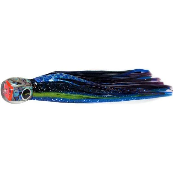 Crankbait Lures-Black Bart Tuna Candy Light Tackle Lure - Black-Blue Dot/Purple Blue Dot