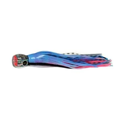 Pre-Rigged Lures-Black Bart Tuna Candy Light Tackle Lure - Blue Pink Tiger/Silver Black Tiger