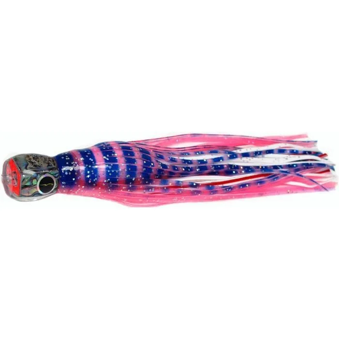 Fishing Lures for Cod-Black Bart Tuna Candy Light Tackle Lure - Pink Tiger/White