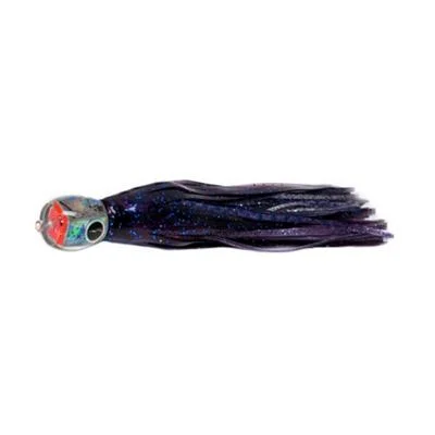 Multi-Action Lures-Black Bart Tuna Candy Light Tackle Lure - Purple Fleck/Purple Blue Dot