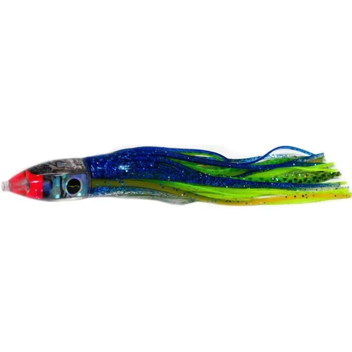 Smallmouth Bass Lures-Black Bart Tuna XXX Light Tackle Lure - Blue Yellow/Green Chartreuse