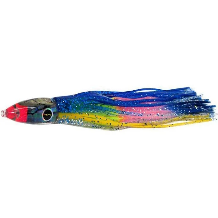 Saltwater Crankbait Lures-Black Bart Tuna XXX Light Tackle Lure - Blue Yellow/Rainbow