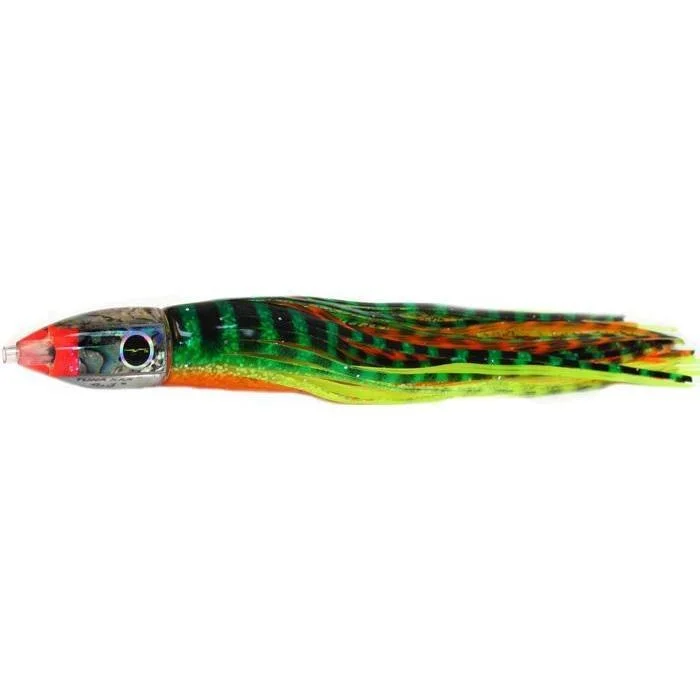 Jigging Lures-Black Bart Tuna XXX Light Tackle Lure - Green Orange Tiger/Yellow Tiger