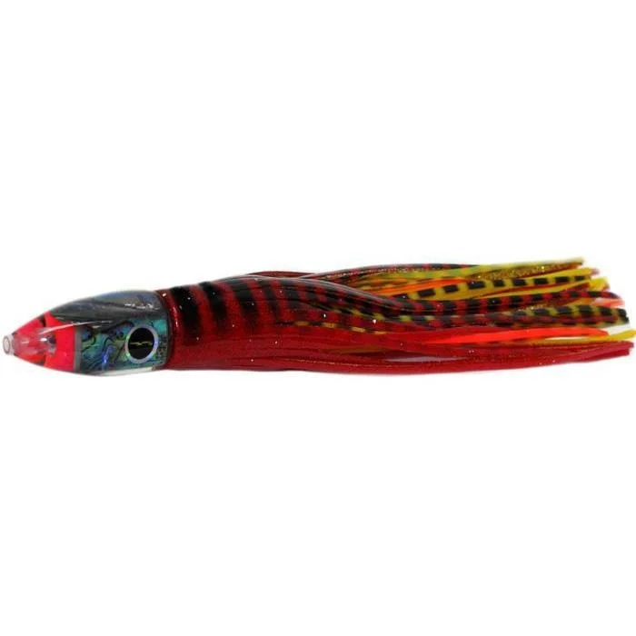 Shrimp-Like Lures-Black Bart Tuna XXX Light Tackle Lure - Red Tiger/Yellow Tiger