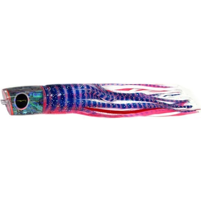 Shrimp-Like Lures-Black Bart Warrior Medium Heavy Tackle Lure - Pink Tiger/White