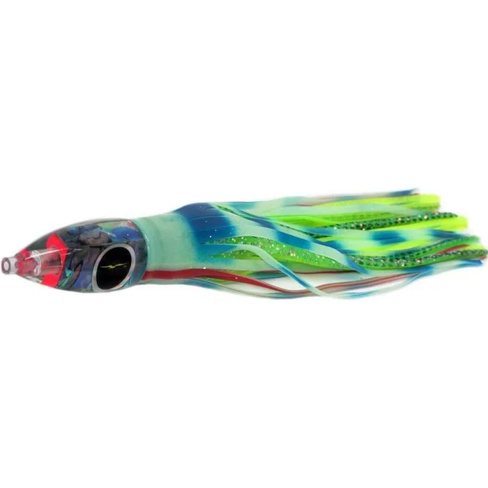 Multi-Purpose Lures-Black Bart Wicked Medium Tackle Lure - Glow/Green Chartreuse