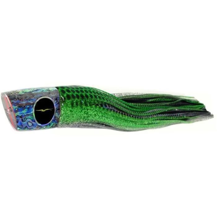 Lures for Catfish-Black Bart Zulu Heavy Tackle Lure - Green Dot/Black Dot