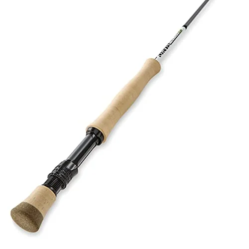 Durable Telescopic Fishing Rod-Orvis Helios 3F Fly Rod (White and Olive)