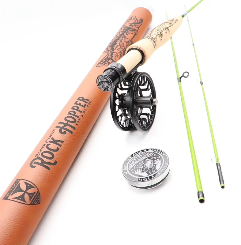 Fishing Rod for Saltwater Species-Rock Hopper Carbon 5'0" 3wt 3 pc