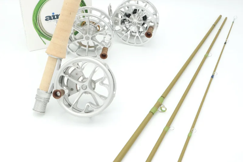 Powerful Fishing Rod for Big Game-S-Glass Platinum Edition fly rod combo