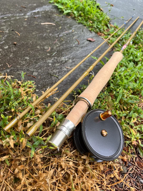 Durable Fishing Rod for Saltwater-Allegheny Native S-Glass Rock Hopper 5'6" 2-3 weight 3 piece.