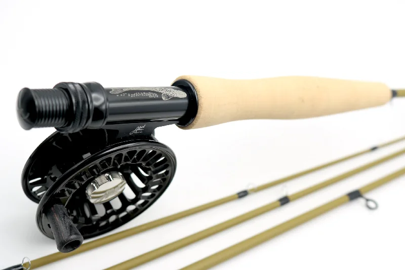 Fishing Rod for Catching Snapper-S-Glass Zen Trout Fly Rod BLACK