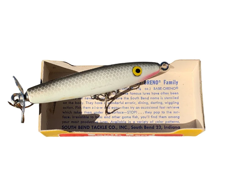 Inline Spinner Lures-SOUTH BEND TOP-ORENO Fishing Lure w/ Original Box • 964 GM