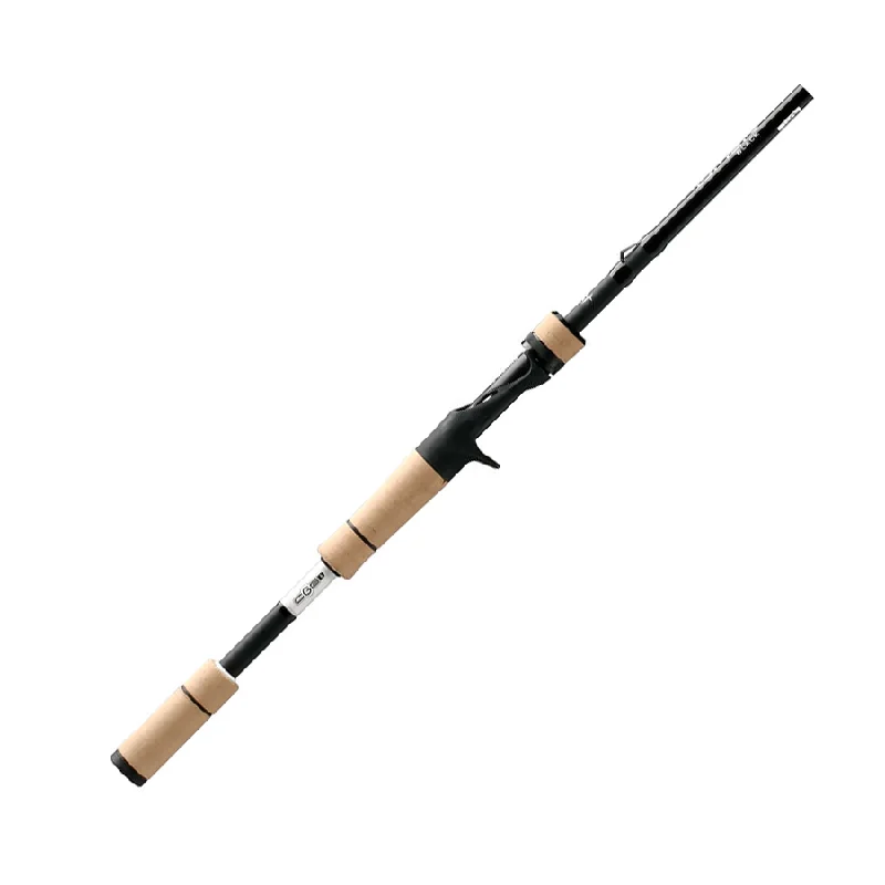 Fiberglass Fishing Rod for Durability-13 Fishing Omen Black 6'7" Medium Heavy Casting Rod