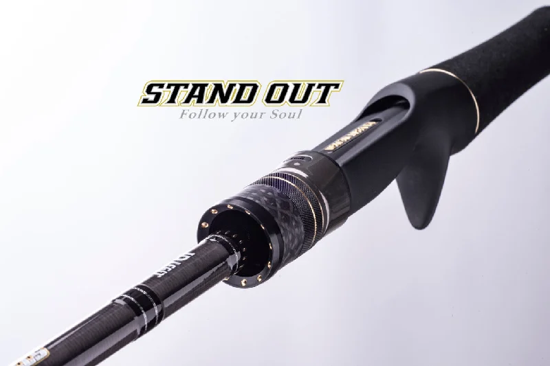 Powerful Fishing Rod for Big Game-STAND OUT Casting Rod 6’9” Medium 2 piece