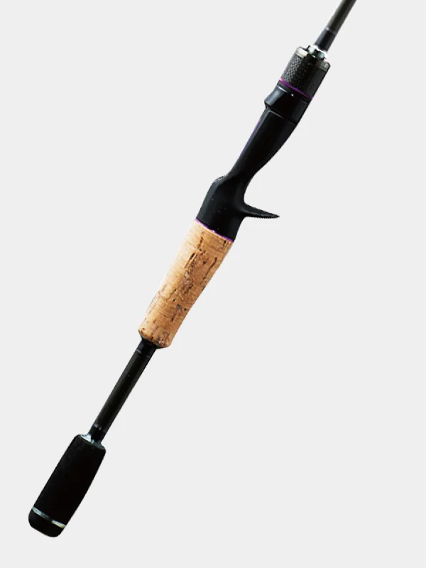 Heavy Duty Rod for Tough Conditions-WILD SIDE 6’3” Solid Tip Light Casting Rod