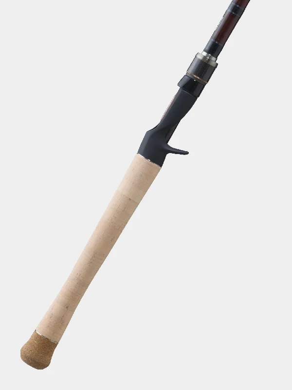 Light Action Fishing Rod for Small Fish-WILD SIDE 6’6” Pure Glass Fiber Medium Light Casting Rod