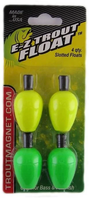 Fixed Float for Small Ponds-E-Z Trout Float 4 Pack