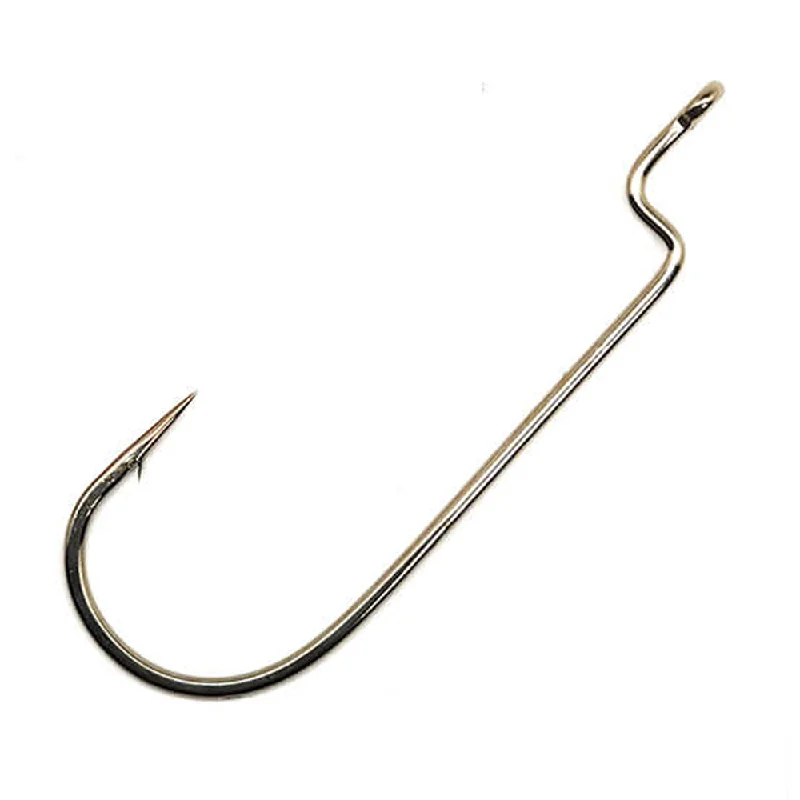 Specialized Fishing Hooks for Tying Flies-Gamakatsu Offset Round Bend Worm Hooks