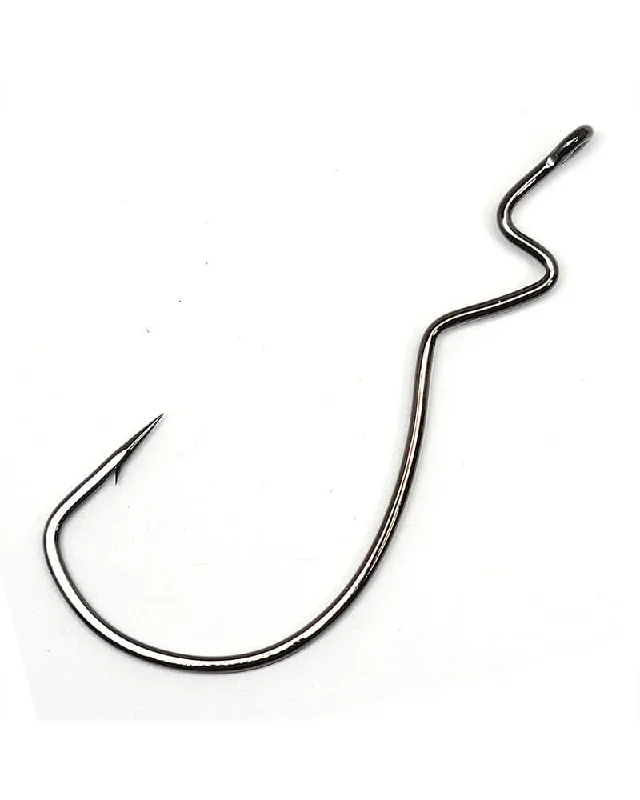 Fishing Hooks for Catching Smallmouth Bass-Gamakatsu Skip Gap Worm Hook