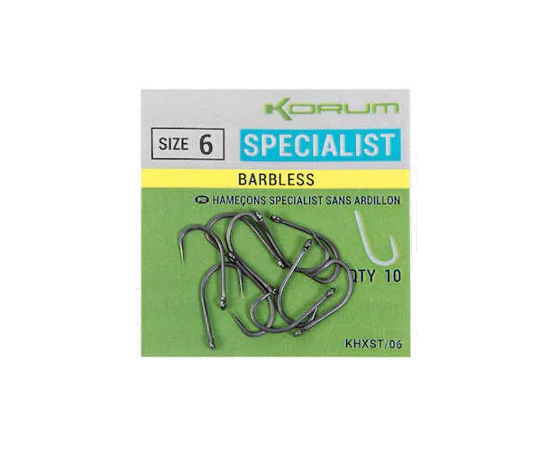 Fishing Hooks for Fly Tying-KORUM XPERT SPECIALIST HOOK