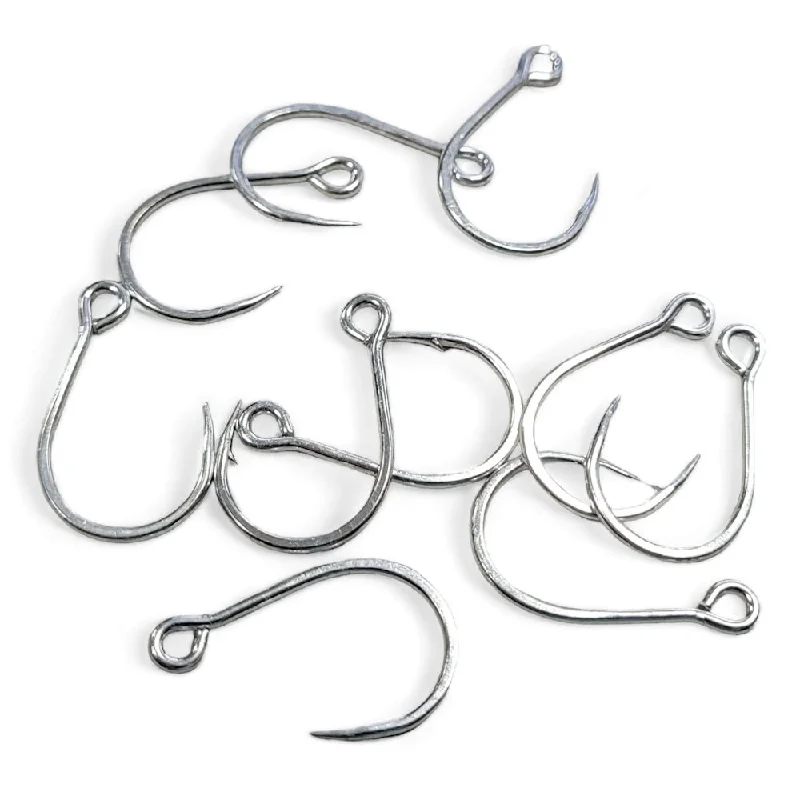 Fishing Hooks for Fast-Sinking Bait-HTO Single Inline Replacement Hooks