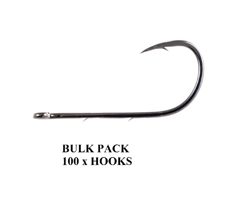 Trolling Fishing Hooks for Long Distance-TOA Bulk Baitholder Fishing Hooks - 100 Hook Pack